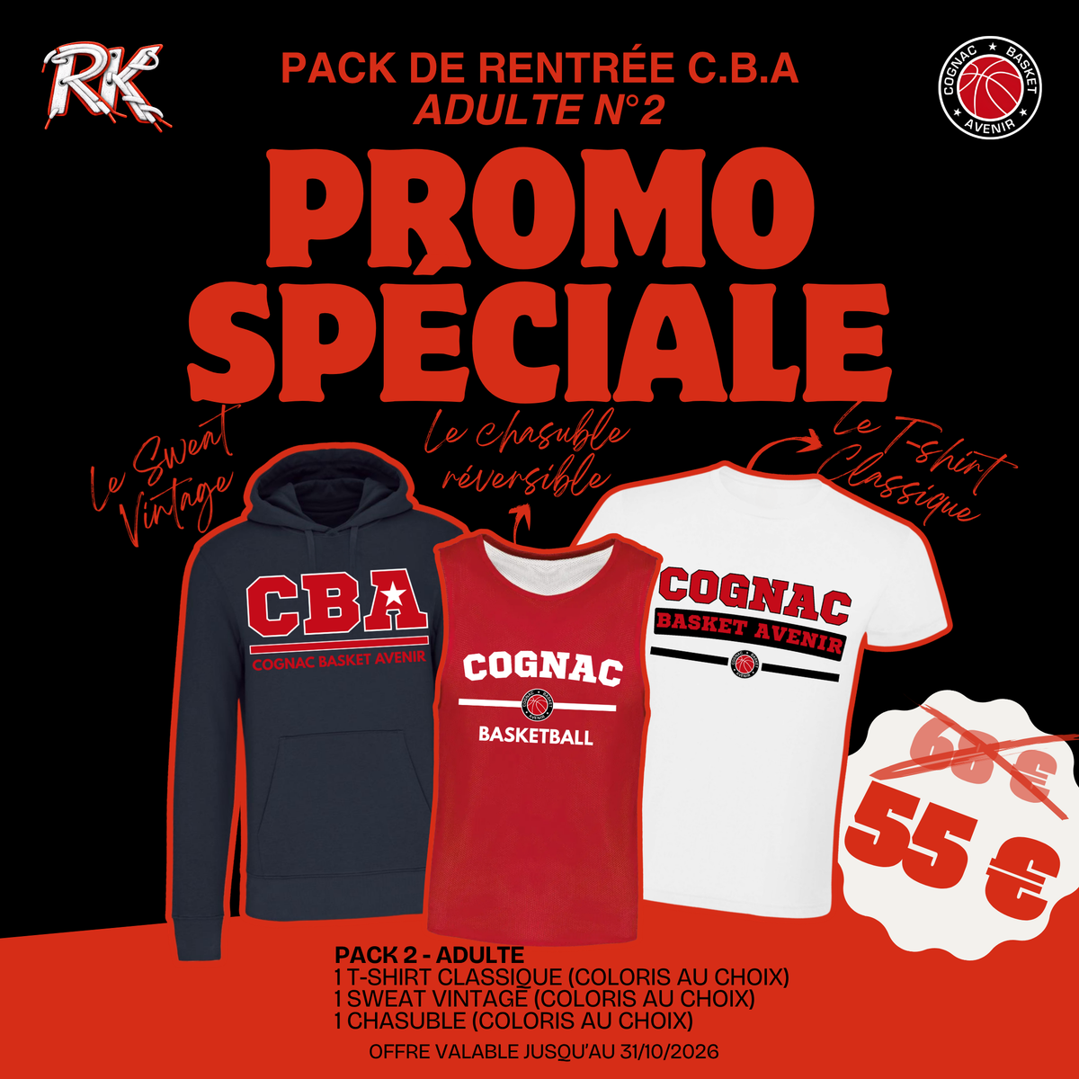 Pack CBA Adulte n°2