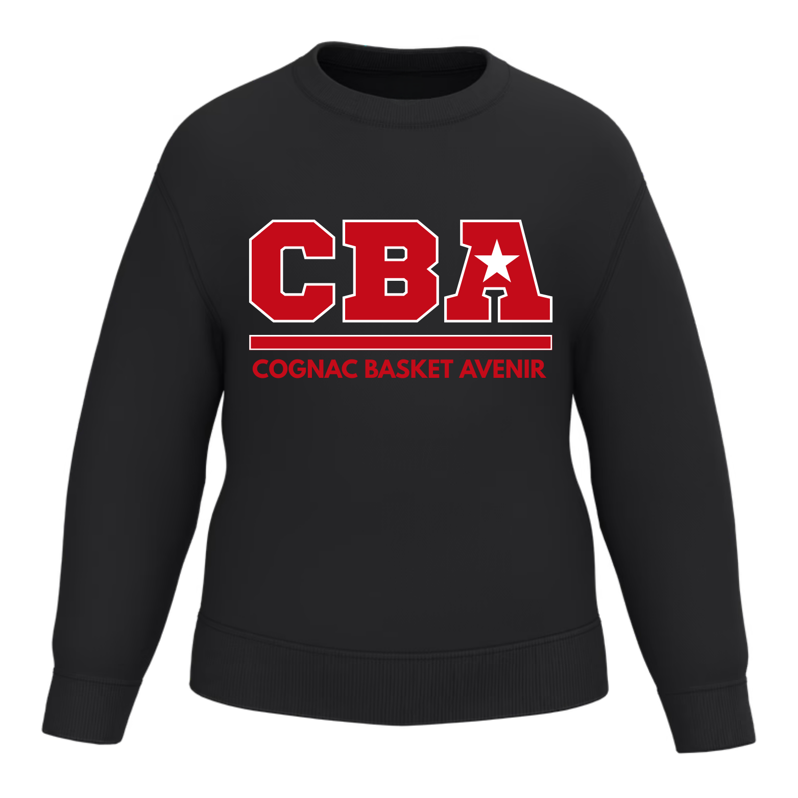 Pull col rond CBA Vintage - Enfant