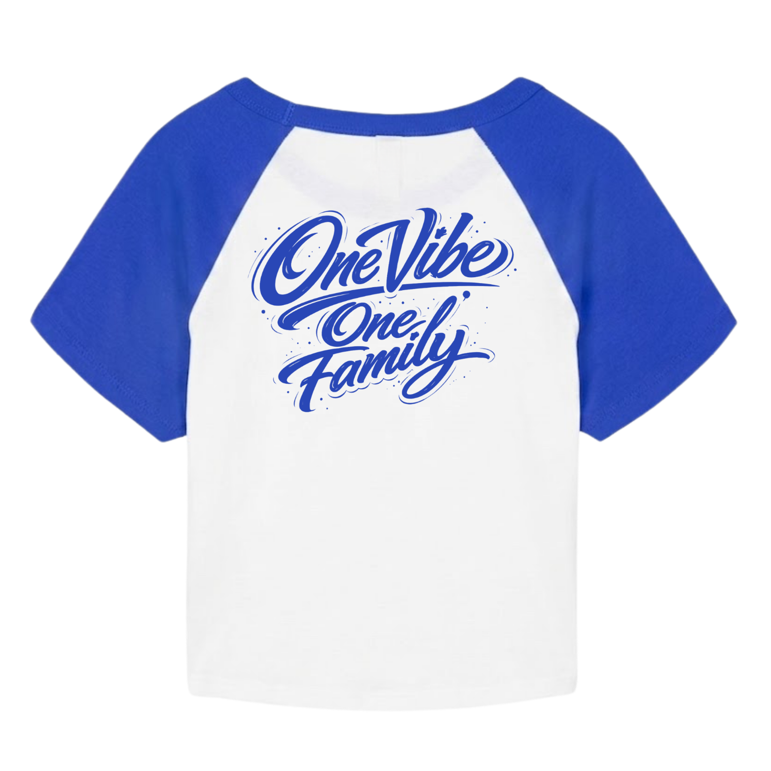 Crop Top T-shirt - One Vibe Family
