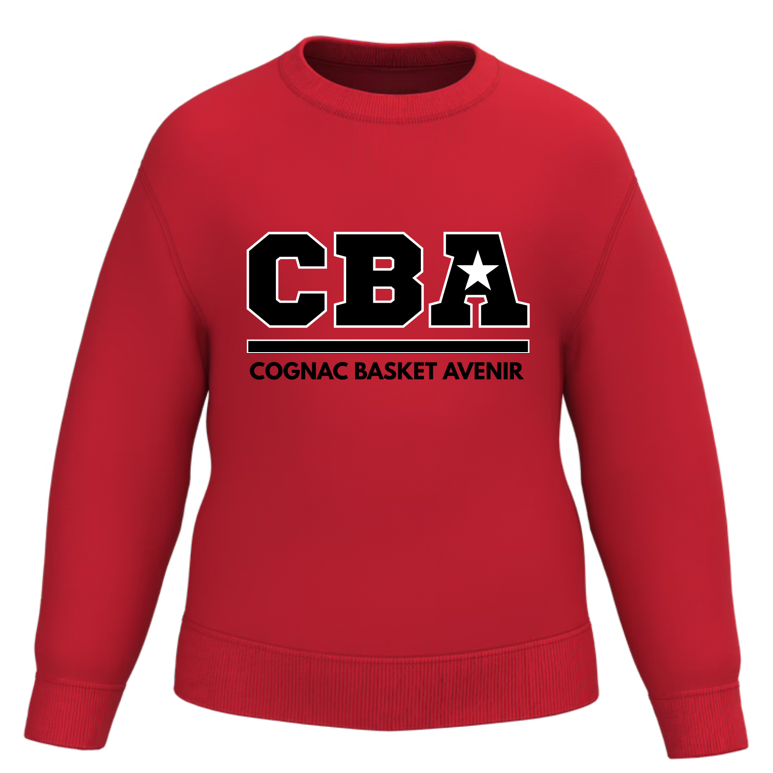 Pull col rond CBA Vintage - Enfant