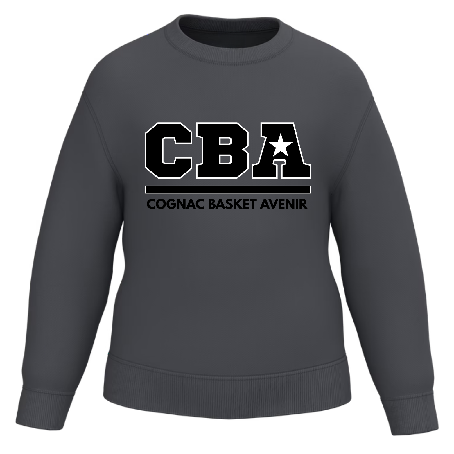 Pull col rond CBA Vintage - Enfant