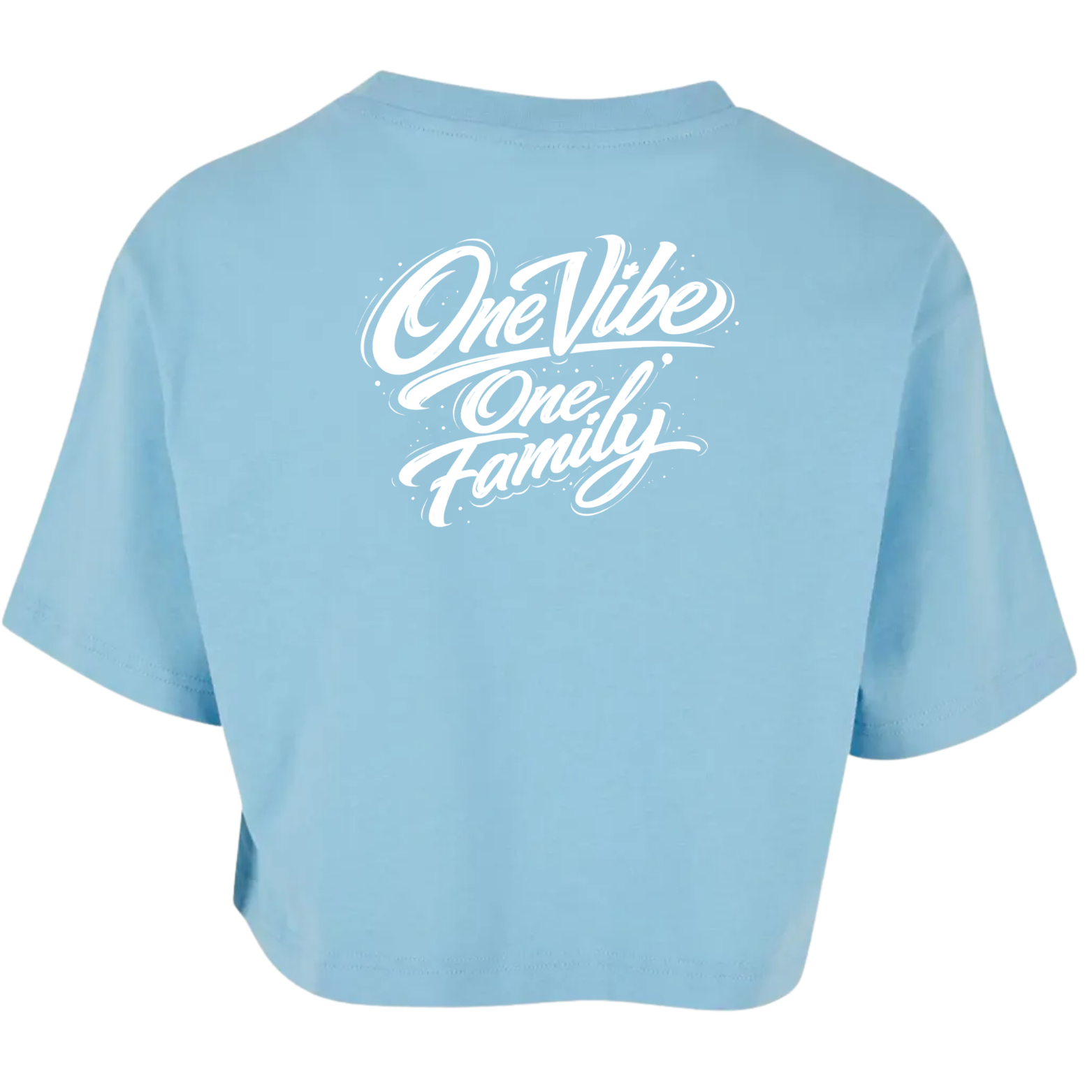 Crop-Top à manches courtes - One Vibe Family