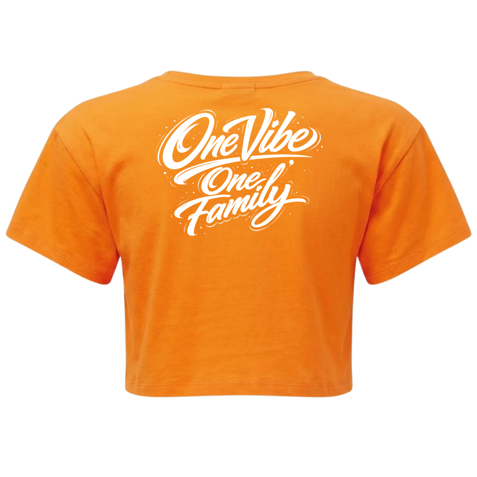 Crop-Top à manches courtes - One Vibe Family