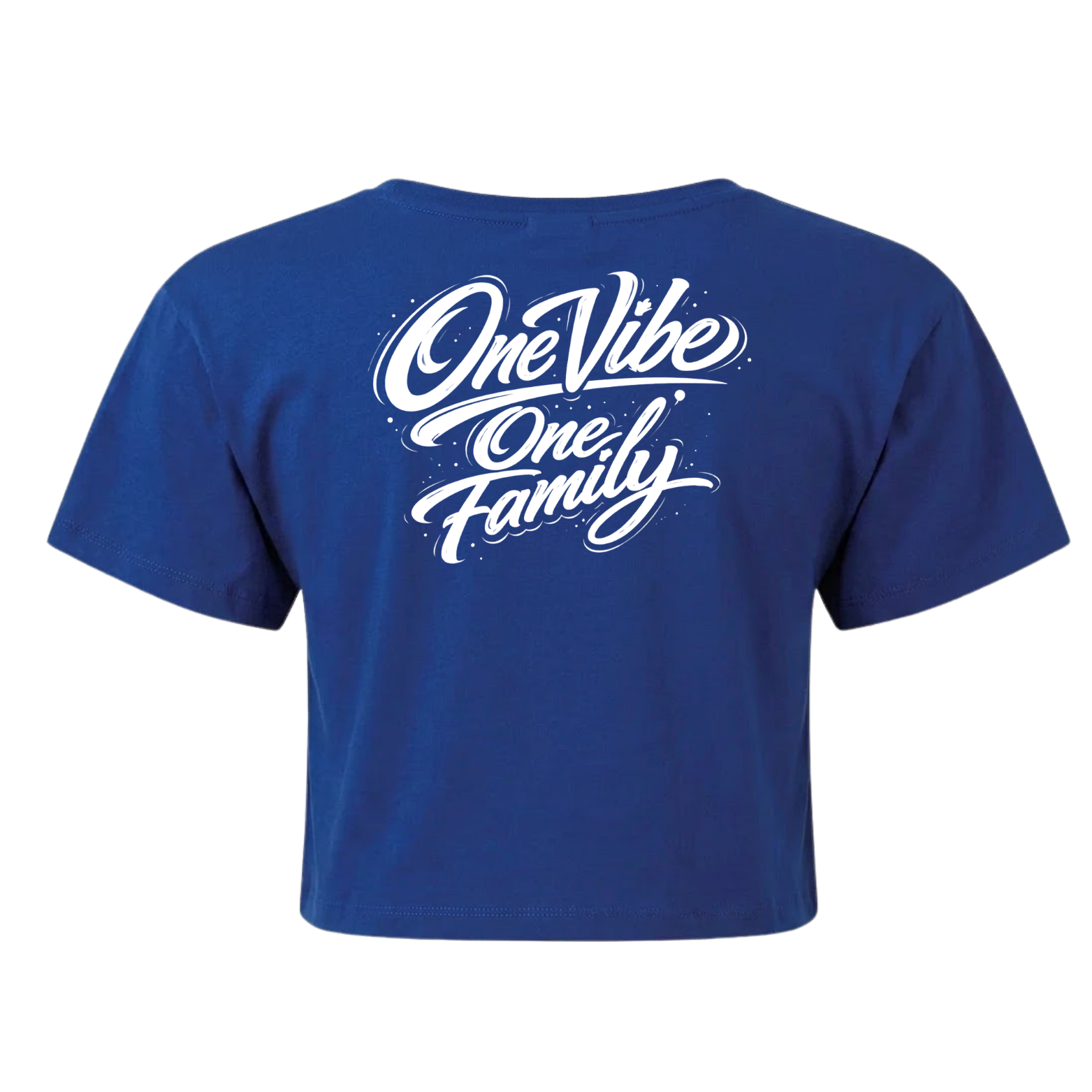 Crop-Top à manches courtes - One Vibe Family