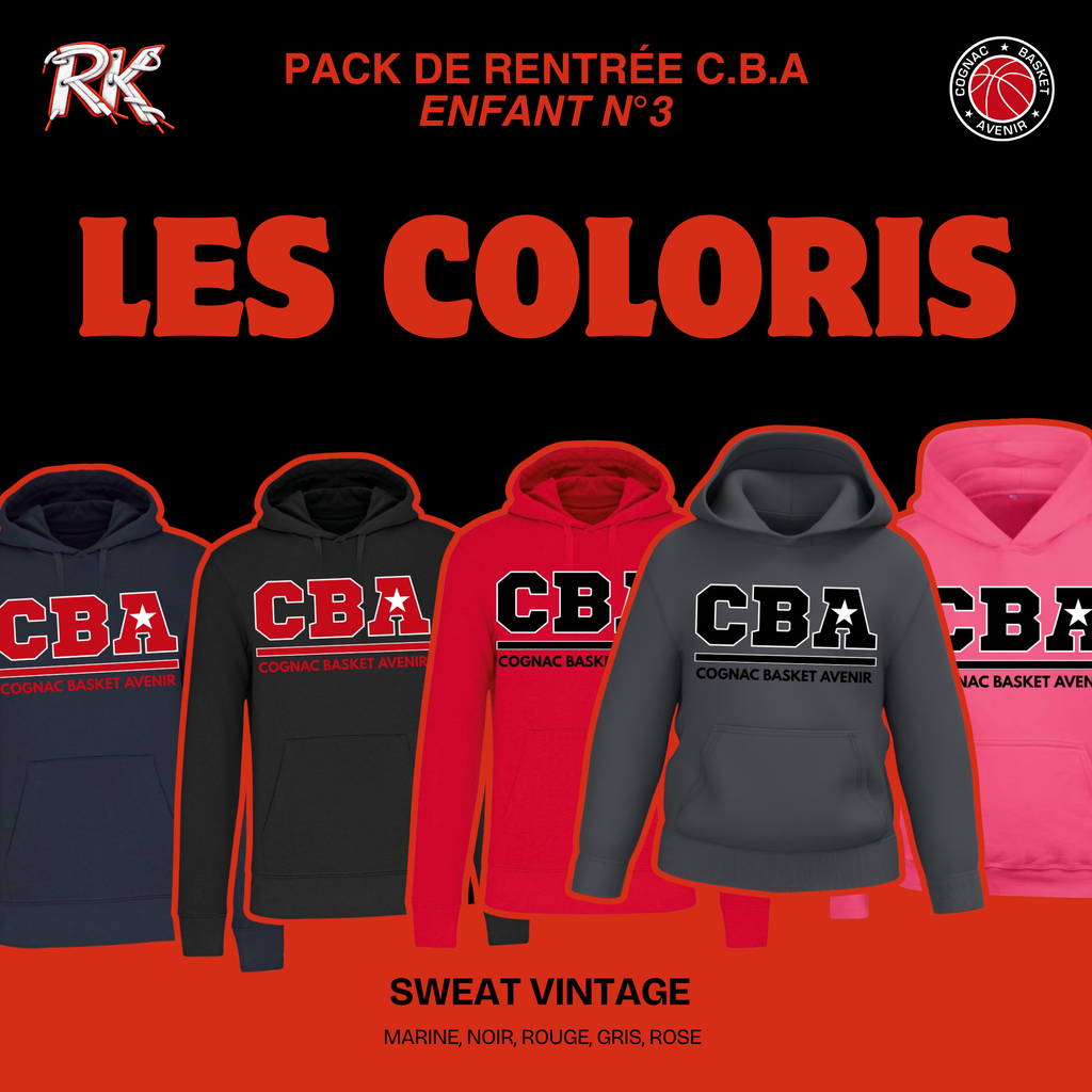 Pack C.B.A Enfant n°3