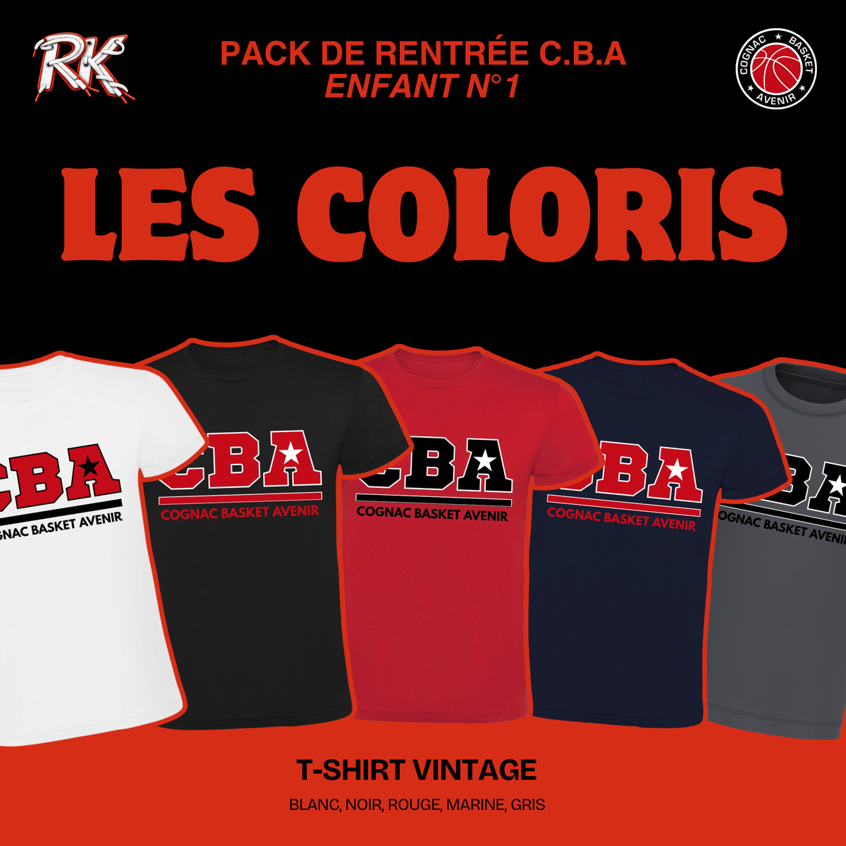 Pack C.B.A Enfant n°1