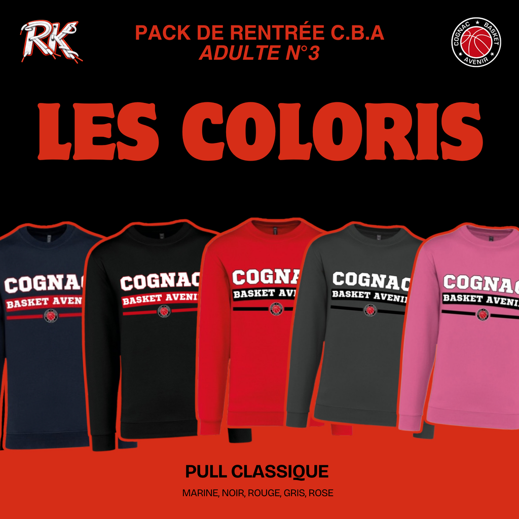 Pack C.B.A Adulte n°3
