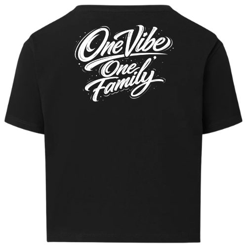 Crop-Top à manches courtes One Vibe Family - Enfant