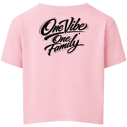 Crop-Top à manches courtes One Vibe Family - Enfant