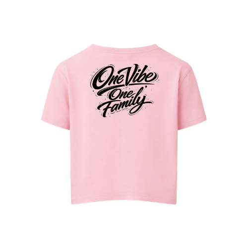 Crop-Top à manches courtes One Vibe Family - Enfant