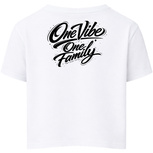 Crop-Top à manches courtes One Vibe Family - Enfant