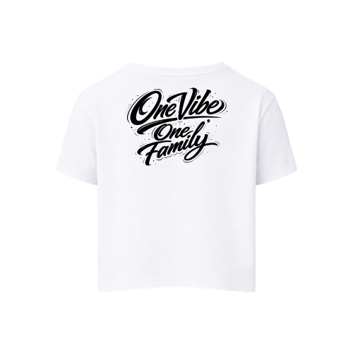 Crop-Top à manches courtes One Vibe Family - Enfant