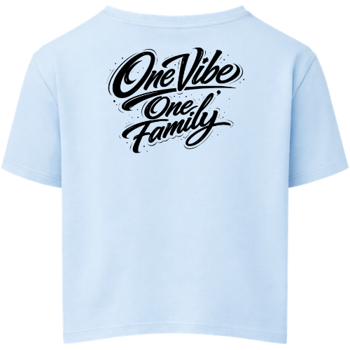 Crop-Top à manches courtes One Vibe Family - Enfant