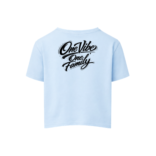 Crop-Top à manches courtes One Vibe Family - Enfant