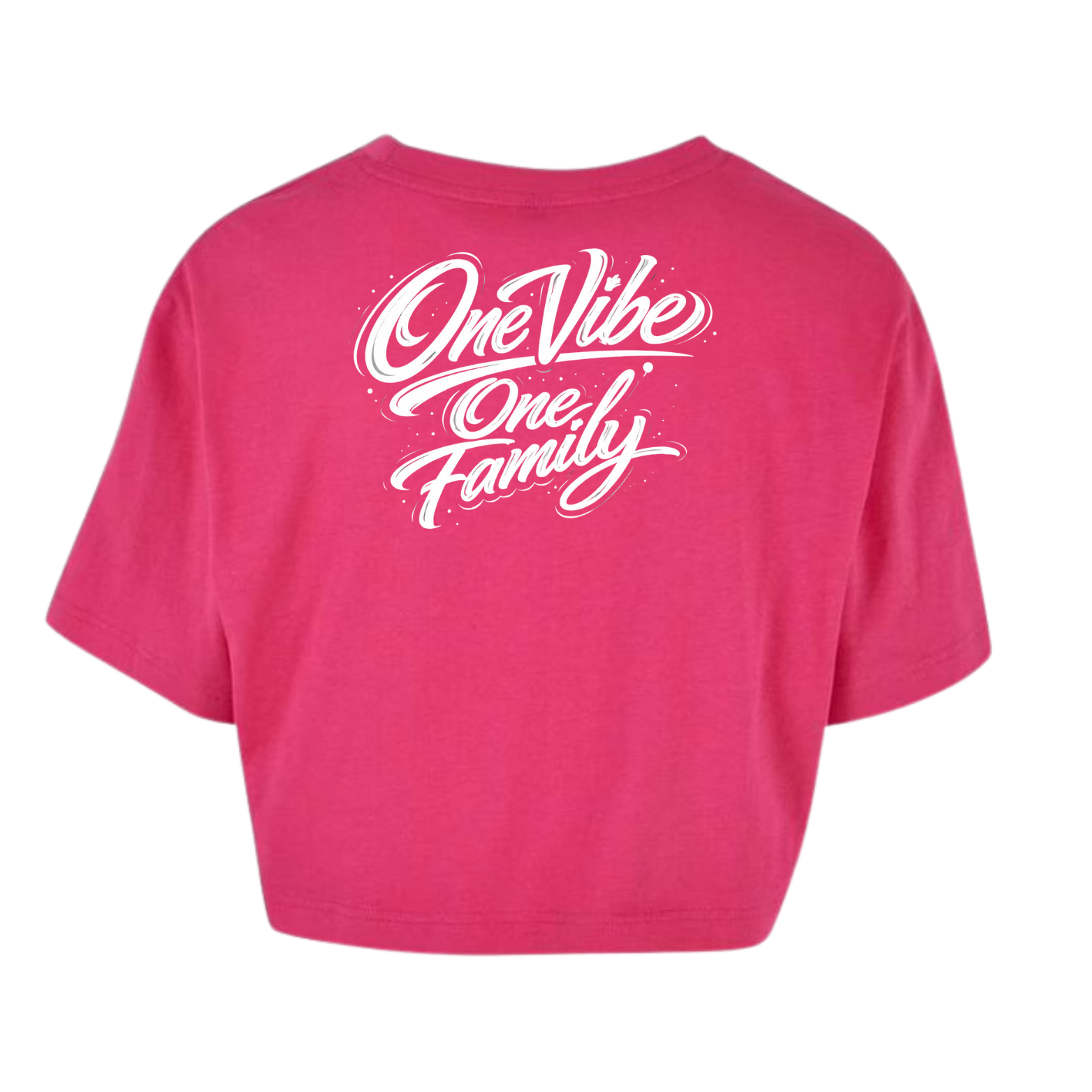 Crop-Top à manches courtes - One Vibe Family