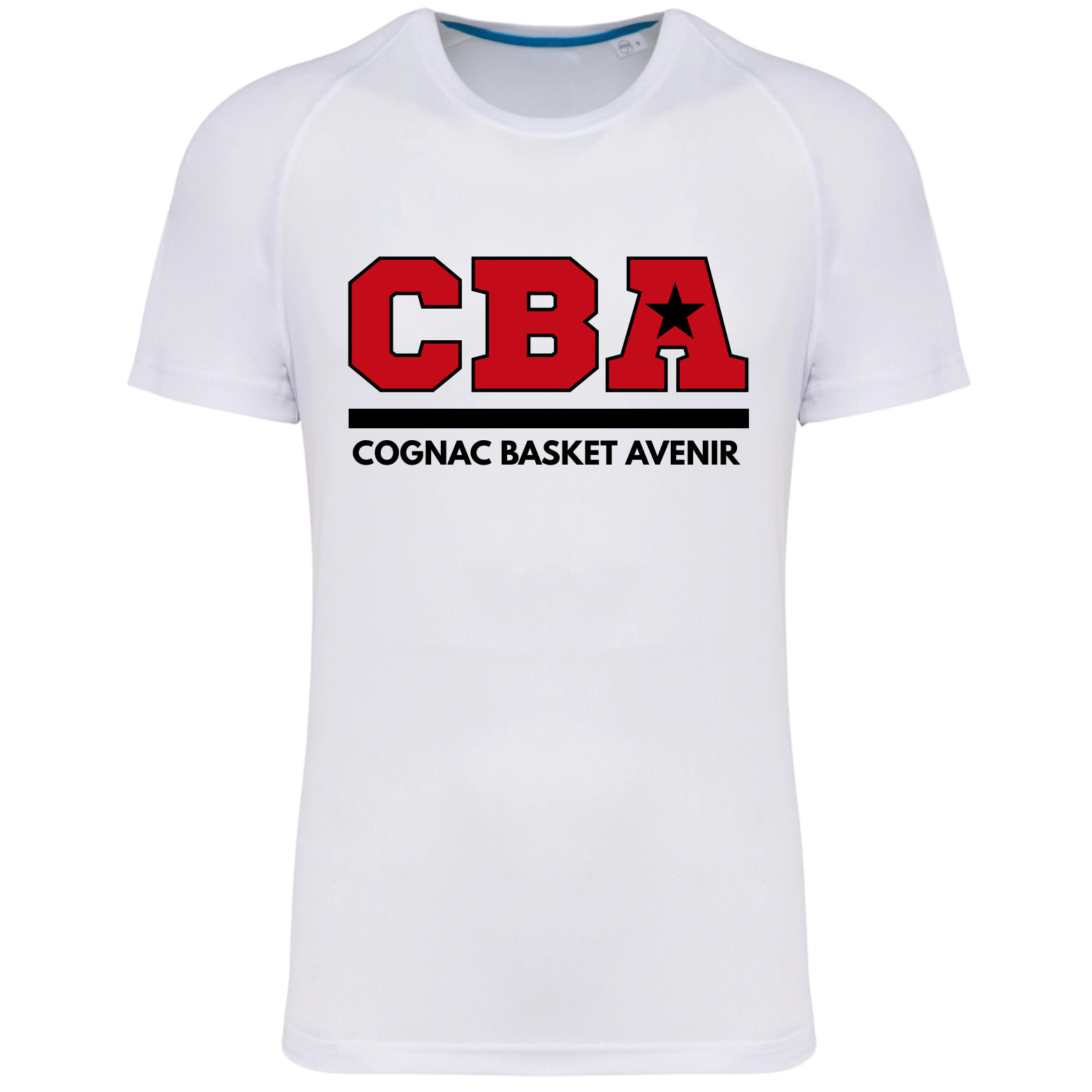 T-shirt de sport Polyester Personnalisable - CBA Vintage