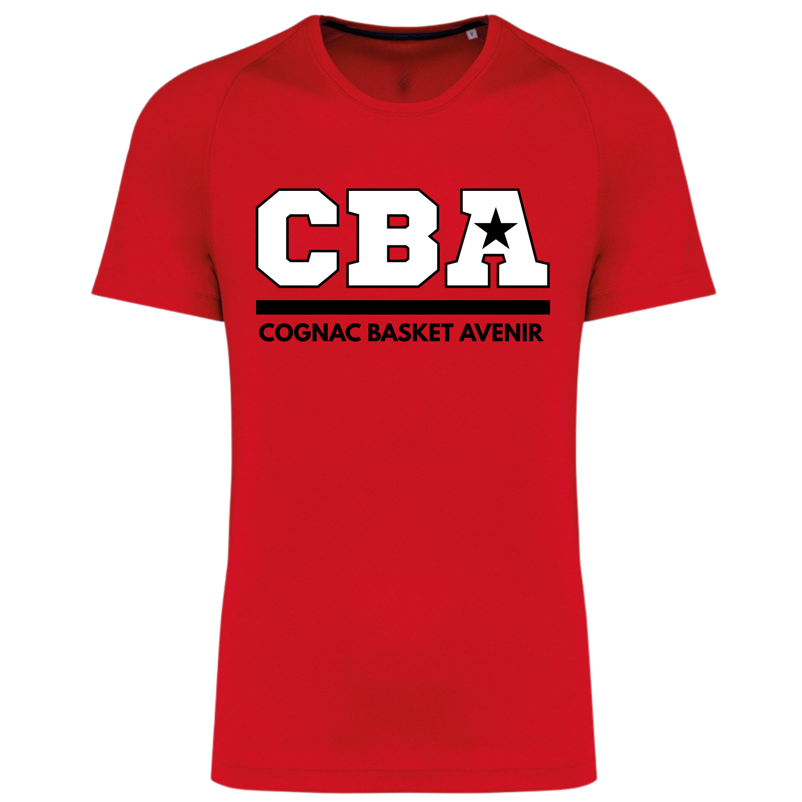 T-shirt de sport Polyester Personnalisable - CBA Vintage