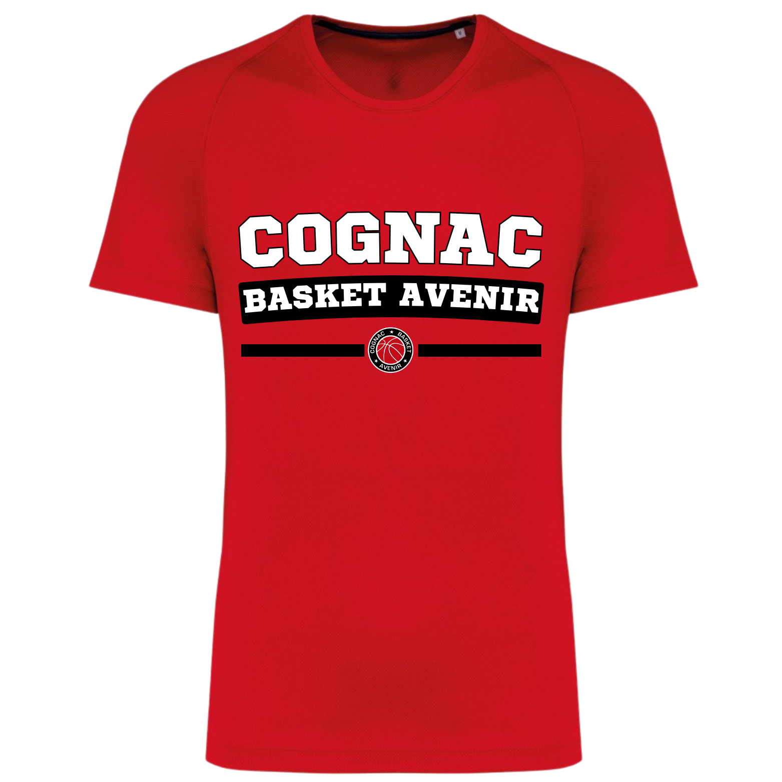 T-shirt de sport Polyester Personnalisable - CBA Classique